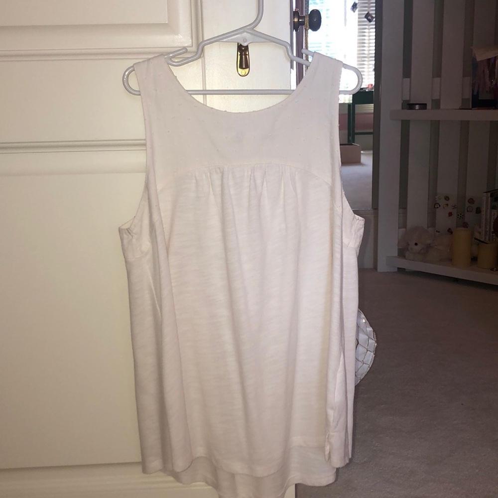 Roxy off white top